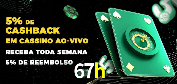 Promoções do cassino ao Vivo 67h